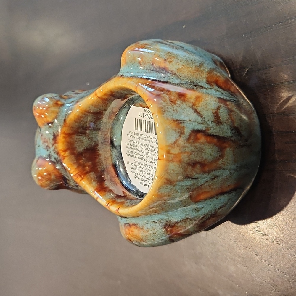 PIER 1 Import Frog Tealite Holder, NEW - Picture 3 of 16
